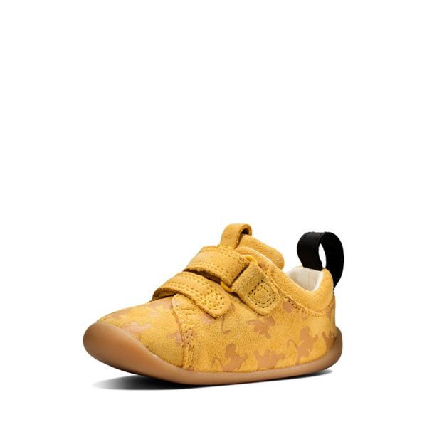 Clarks Boys Roamer Wild Toddler Casual Shoes Yellow | CA-4908726